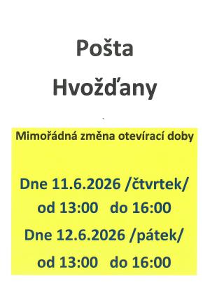 11.6.2026 a 12.6.2026