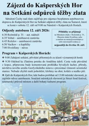 Plakát Kašperské hory